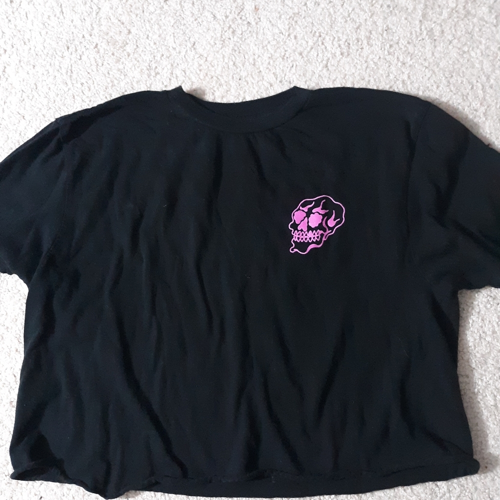 Swallows and daggers crop top